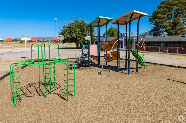 Imaginations will run wild on Toltec Elementary School’s playground.