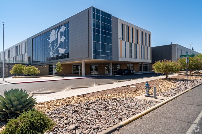 Embodying strength and determination at Eastwood High School, led by Sarge the Trooper.
