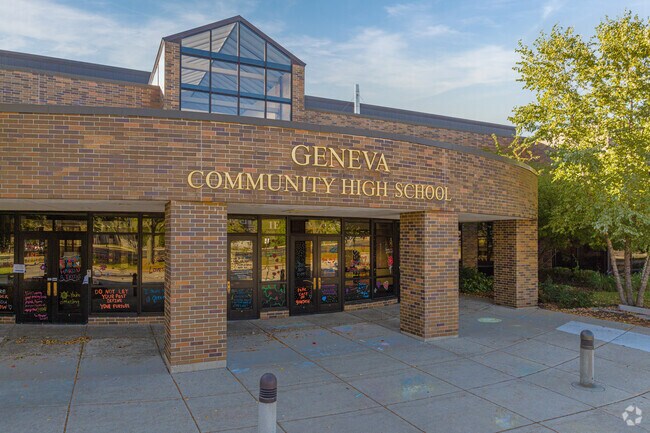 Geneva Community HS is highly-rated and recognized by the DOE as a Blue Ribbon School.
