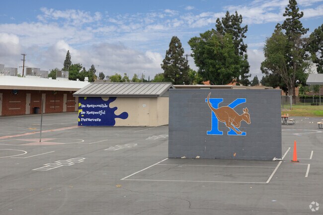 Kennedy STEM Acacemy in Artesia, home of the Kangaroos.