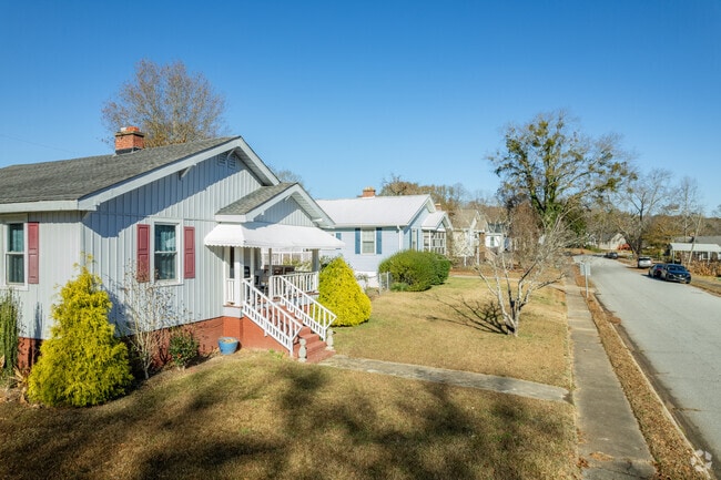 Small bungalow homes are a common sight in Slater-Marietta.