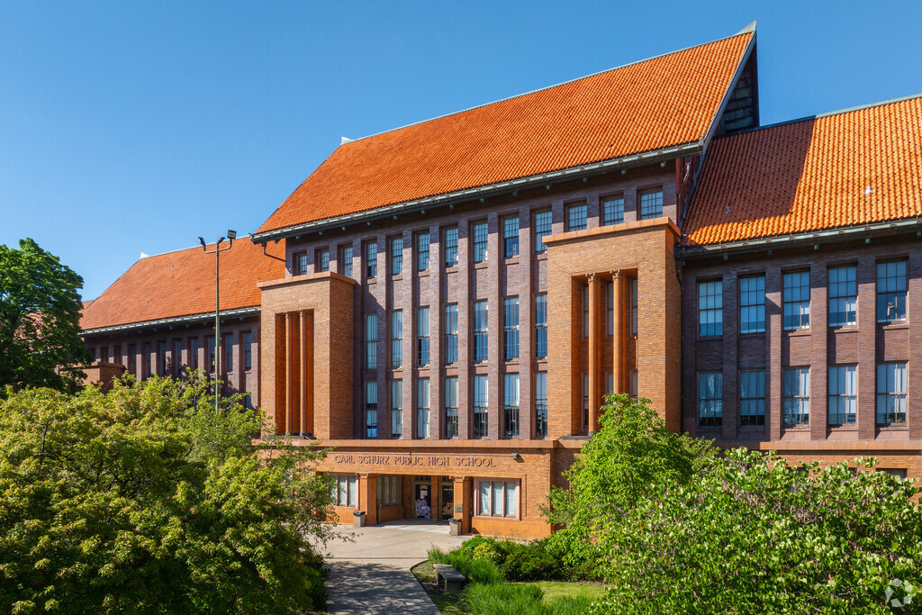 Carl Shurz High School is a public school in Chicago serving grades 9-12.