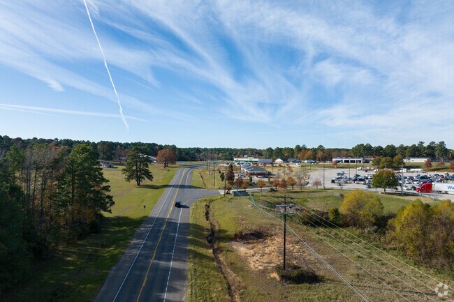 Interstate 84 makes for easy transport through Mansfield, Louisiana.