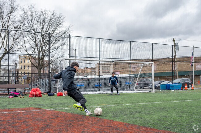 Pelton Oval has several soccer fields for residents to use in near McLean Heights.