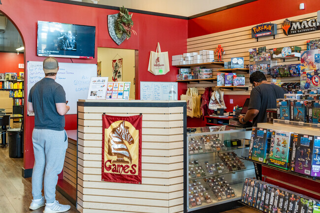 The Game Preserve is the perfect place to come check out if you enjoy tabletop games and comics.