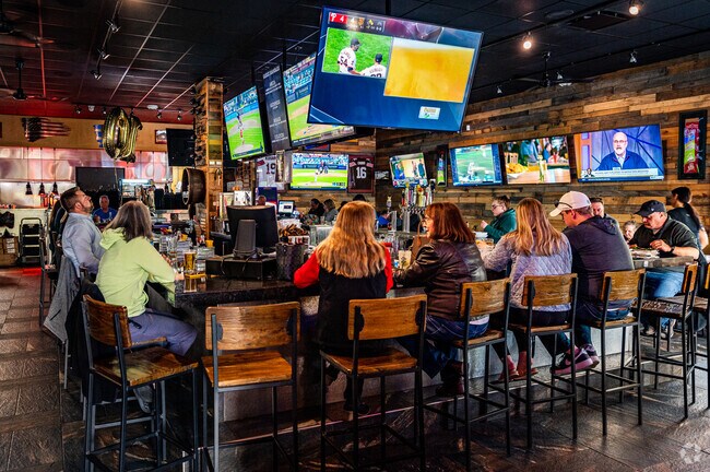 Fans from North Royalton gather at Niko's Bar and Gyros to watch Cleveland's sports teams.