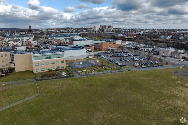 The Barnum School at 495 Waterview Avenue in Bridgeport, CT.