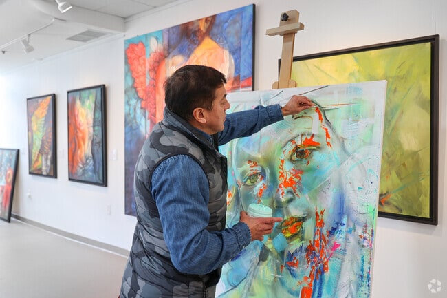 Stop by and take in the art at Cocke near Southern Andover.