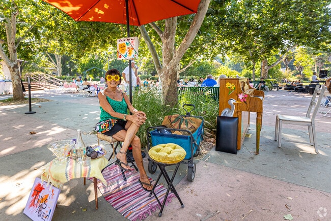 The year-round Central Davis Farmers Market is the city's crown jewel.