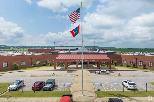 Lake Cormorant High School is located at 10201 Star Landing Rd in Lake Cormorant.