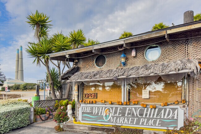 The Whole Enchilada in Moss Landing, California is a must see!