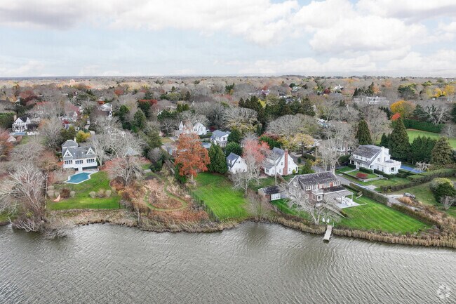 Southamptons oceanfront community is beautiful all year round.