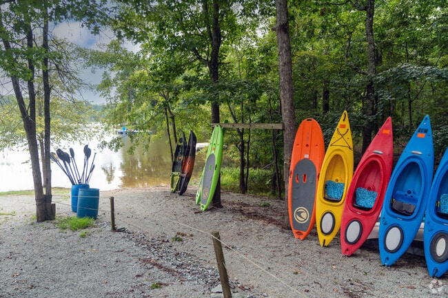 You can rent boats at 
Falls Lake State Recreation in Eastern Durham.