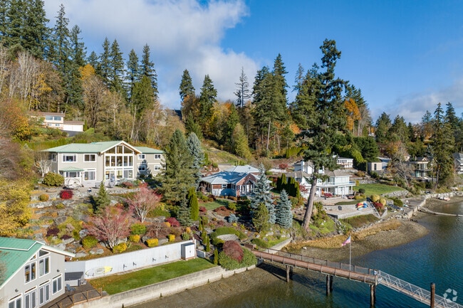 Raft Island is a private residential community in Henderson Bay near Rosedale.
