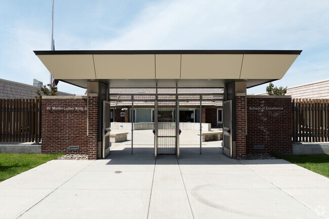 With a C- Niche rating MLK does have room to grow but there is great pride in their staff.