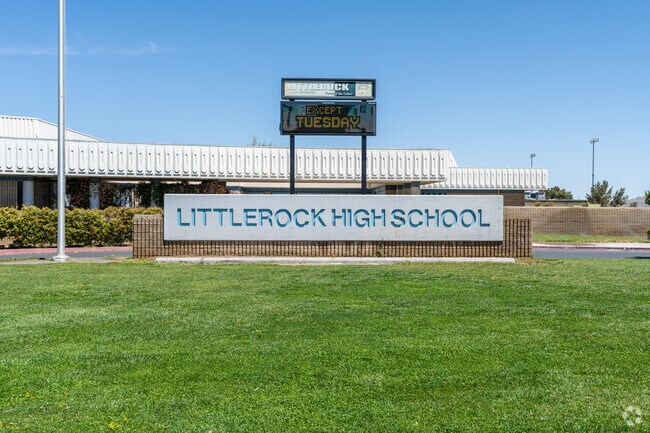 Students will find a variety of academic and career pathways at Littlerock High School in Sun Village.