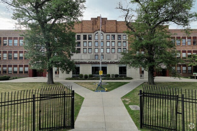 Wade teens attend Denby High School, which offers electives like robotics and JROTC.