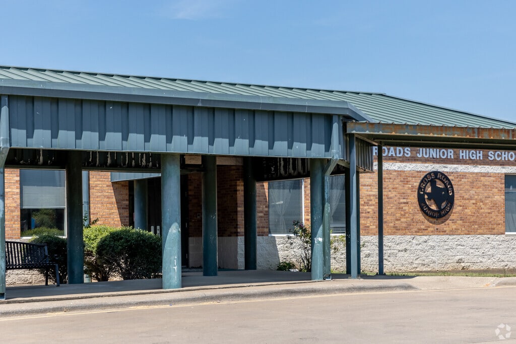 Cross Roads Junior High School nurtures a learning environment.