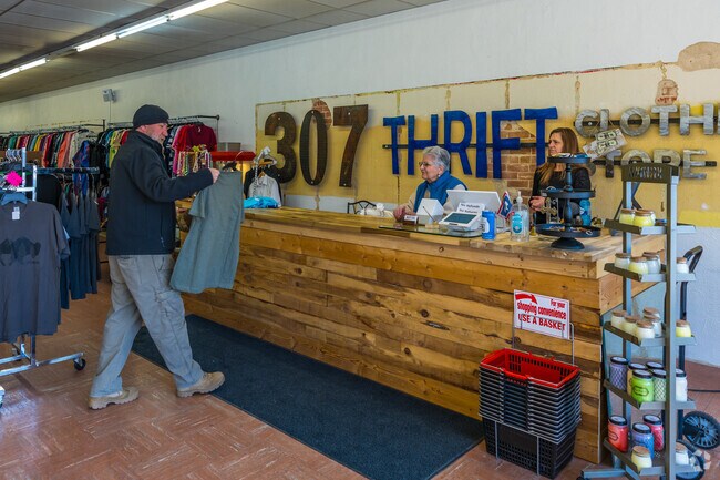 307 Thrift Store in Riverton has a great selection of clothing and jewelry.
