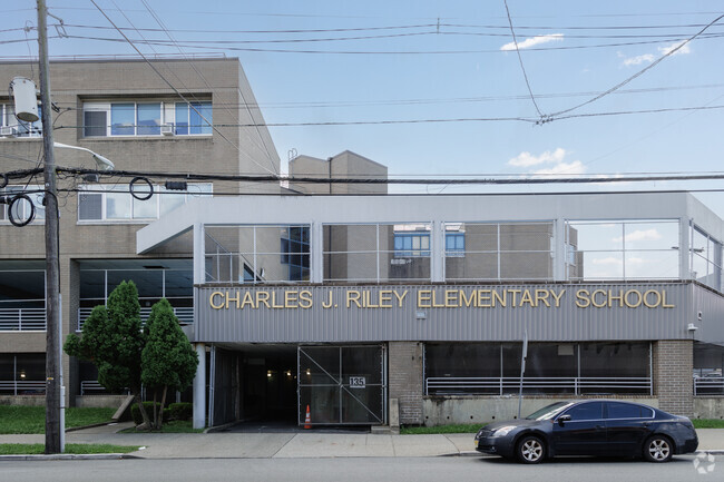 Charles J. Riley School No. 9 gets a grade rating of C- from Niche.