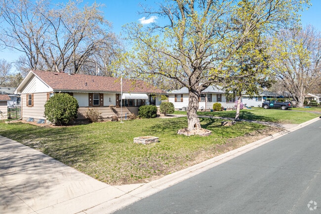 Rice Creek Terrace East is well established and offers shaded streets.