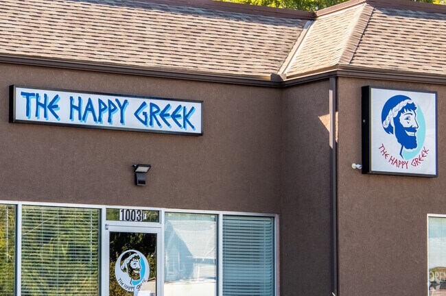 The Happy Greek is a popular spot for lunch in Rainbow.