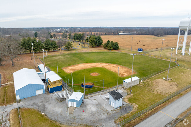 Macon County Junior High School has access to baseball fields.