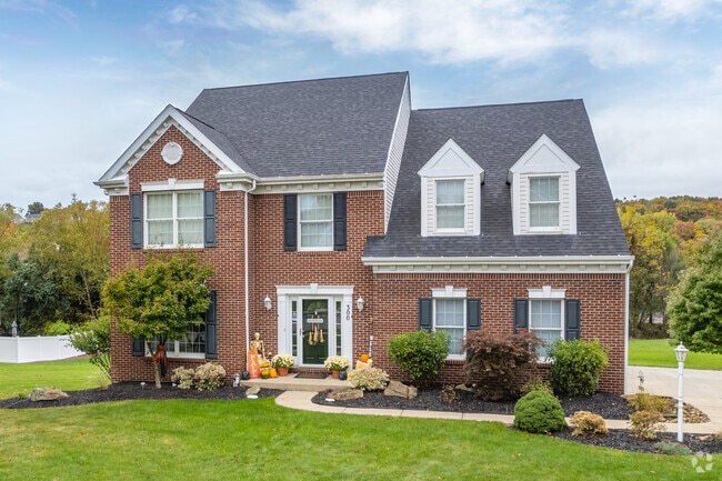 Classic brick-style homes are located in Adams Township.