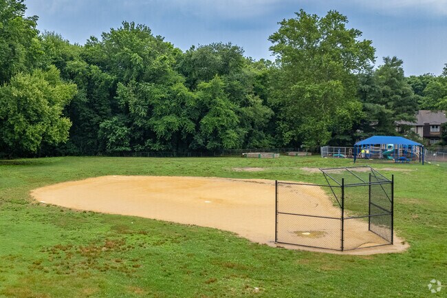 Play at the baseball field at Thomas Paine Elementary School in Cherry Hill, NJ.