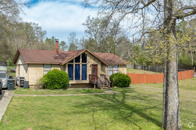 This unique ranch style house brings charm to Sandusky.