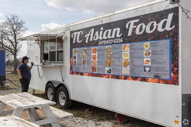 Gravette has a variety of choices for dining, including several food truck options.