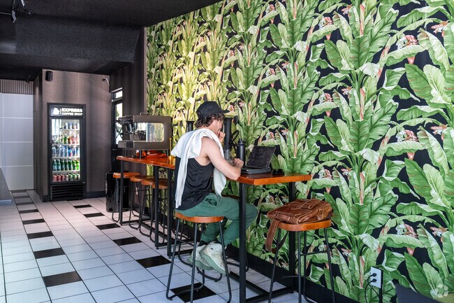 Customers appreciate the café's clean and welcoming environment, noting its suitability for both casual visits and focused work sessions.