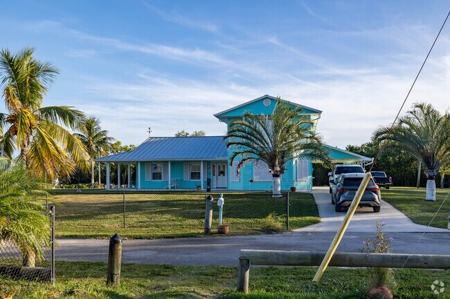 Saint Lucie Village homes aren't afraid of standing out with brightly colored exteriors.