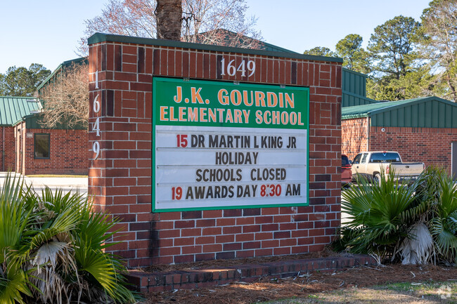 Welcome to J.K. Gourdin Elementary School in Saint Stephen.