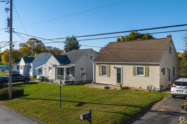 Cape Cod homes are commonly found on the residential streets of Emigsville.