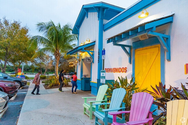 Golden Lakes residents heading to dinner at Papichulo restaurant.