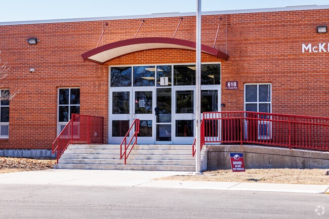 McKinley Elementary School has an average enrollment of around 300 students.