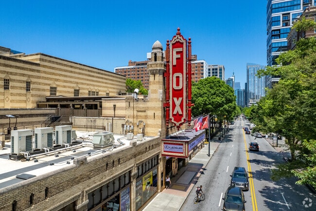 Enjoy lovely entertainment at the nearby Fox Theater.