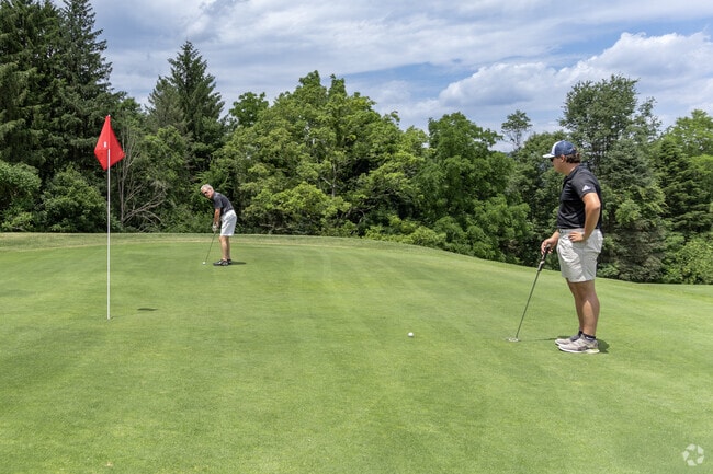 Park Crest locals enjoy the well-maintained fields at White Birch Golf Course.