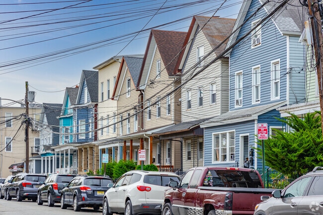 Elizabethport’s charm shines through its vibrant Colonial-style homes lining the neighborhood.