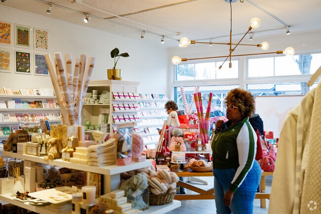 Paper Delights in the Olde Burien area offers many gift items for the locals in Gregory Heights.