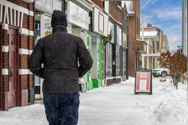 Ludington Street has a vintage downtown atmosphere in Escanaba.
