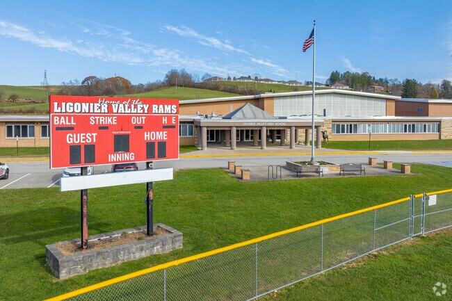 Ligonier Valley High School serves Bolivar with strong academics.