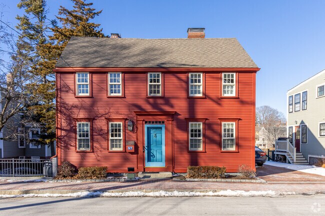 An eye catching Colonial home in the South End neighborhood of Portsmouth, NH.