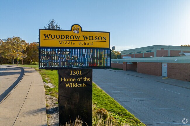 Woodrow Wilson Middle School is home to the Wildcats.