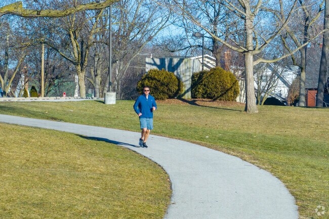 Spring Rock Park is close to Springdale and has an array of amenities, including paved paths.