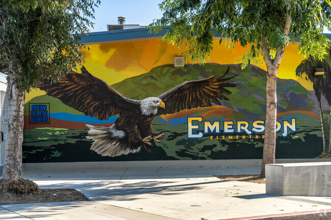 The courses at Emerson Elementary School encourage critical thinking and creativity.