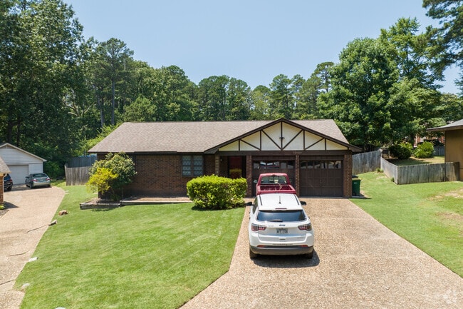 Traditional home in the small town of Otter Creek Crystal, Arkansas.