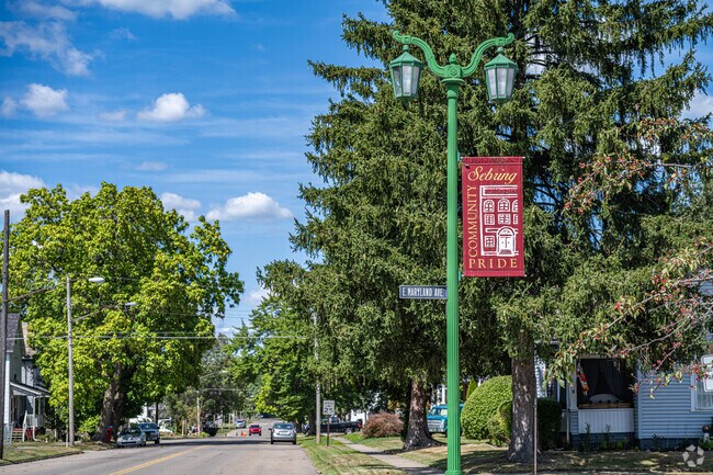 Sebring is a picturesque little city in the rural county side of Ohio.