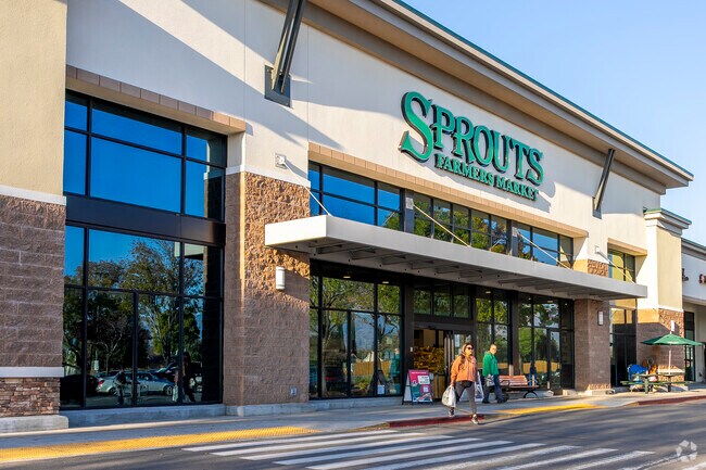 Sprouts has fresh produce and promotes healthy living in the Brigadoon area.